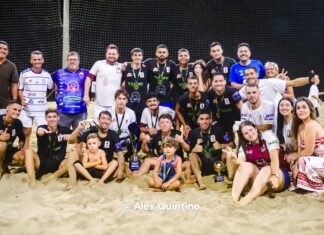 Conhecidos os campeões do Campeonato Municipal de Beach Soccer