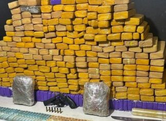 Polícia Militar apreende mais de 190 kg de drogas e arma de fogo em Itajaí