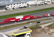 Passagem de carga superdimensionada causará lentidão nas BRs-470 e 101 neste domingo