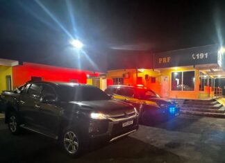 Picape roubada no Rio de Janeiro é recuperada na BR-101 em Barra Velha