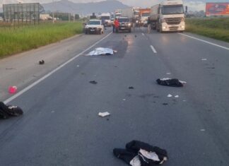 Homem morre em acidente na BR-470