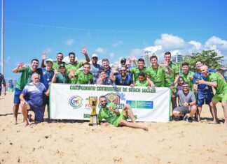 Brusque/Enseada é o grande campeão do Campeonato Catarinense de Beach Soccer