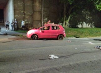 Mulher morre em grave acidente na BR-101, em Barra Velha