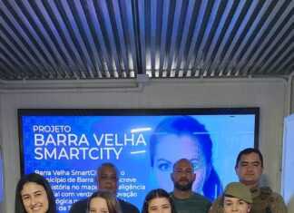 Estudantes do IAESC visitam Centro de Inovação em Barra Velha e conhecem tecnologias de combate ao tráfico de crianças.