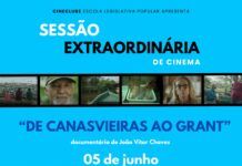 Sessão extraordinária de cinema exibe o filme De Canasvieiras ao Grant
