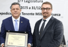 Deputado estadual Ivan Naatz (PL) recebe título de Cidadão Honorário de Penha