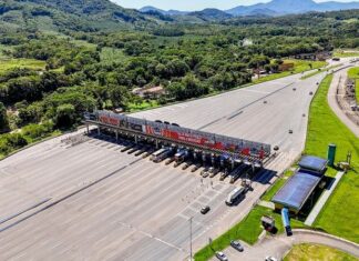 Arteris Litoral Sul terá nova tarifa de pedágio a partir de 9 de julho