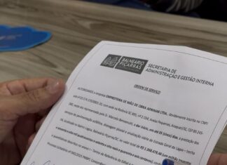 Assinada a ordem de serviço de pavimentação asfáltica no bairro Lagoa
