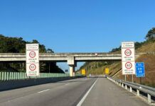 A partir desta terça (15), novos radares serão ativados na BR-101, Contorno de Florianópolis e BR-116