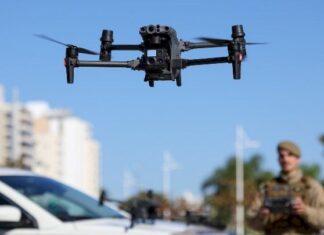 PMSC inicia uso de drones com reconhecimento facial em Balneário Camboriú