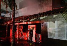 Incêndio atinge residência em Balneário Piçarras