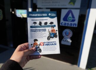Segurança Pública realiza blitz educativa neste fim de semana sobre ciclomotores e patinetes elétricos