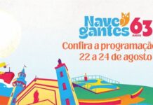 Navegantes celebra 63 anos com cultura, gastronomia, competições náuticas e grandes shows nacionais