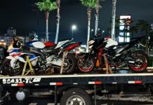 Motocicletas com dispositivos para ocultar placa são flagradas na BR-101