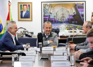 Em reunião com governador Jorginho Mello, Coamo anuncia o oitavo porto de Santa Catarina