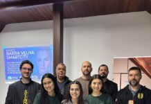 Estudantes do IAESC participam da 2ª fase de visita técnica em Barra Velha com foco em tecnologias de combate ao tráfico de crianças.