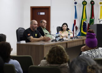 Medidas protetivas e enfrentamento à violência foram tema de roda de conversa na Câmara de Penha