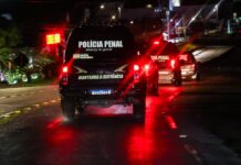 Operação da Polícia Penal conclui com segurança transferência de 24 presos de SC para Mato Grosso do Sul