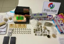 Casal é preso por tráfico de drogas e posse de munição em Navegantes
