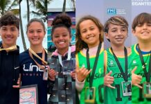 Atletas penhenses de SUP Race conquistam títulos no CBSurf Navegantes Festival 2025