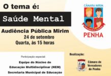 Câmara Mirim de Penha promove audiência pública sobre Saúde Mental na Escola