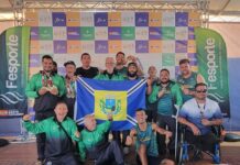 Balneário Piçarras conquista 25 medalhas na estreia no PARAJASC em Lages