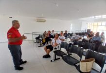Agentes de saúde e endemias de Barra Velha participam de treinamento sobre primeiros socorros