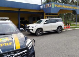 Picape furtada e que circulava clonada é recuperada em Joinville