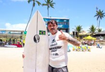 Paratleta de Navegantes é tetracampeão brasileiro de surf