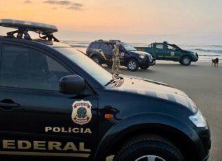 Polícia Federal realiza operação contra pesca predatória no litoral sul de Santa Catarina
