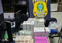 Anabolizantes e remédios de importação controlada são apreendidos em Joinville