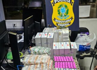 Anabolizantes e remédios de importação controlada são apreendidos em Joinville