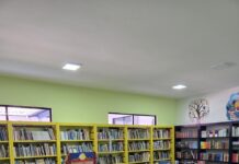 Inauguração da reforma da biblioteca “Cantinho da Leitura” na Escola Básica Municipal Professora Antônia Gasino de Freitas
