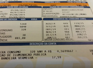 Consumidor pagará menos na conta de luz em janeiro