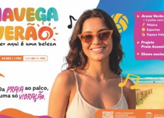 Navegantes abre temporada do Navega Verão no dia 20 de dezembro