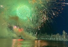 Confira como será a queima de fogos no Réveillon de Balneário Camboriú