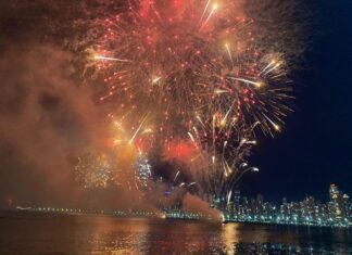 Veja onde acompanhar a queima de fogos no Réveillon 2026