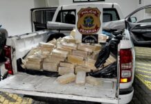 Polícia Federal apreende mais de 600kg de cocaína em Blumenau/SC e prende dois homens