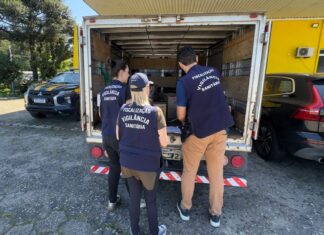 PRF flagra 1,5 tonelada de carne imprópria para consumo humano em Palhoça