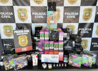 Polícia Civil prende mulher em flagrante por comercializar cigarros eletrônicos e medicamentos para emagrecimento pela internet