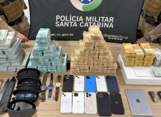 Polícia Militar cumpre mandado de prisão e apreende mais de R$ 5 milhões