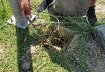 Furto de cabos de iluminação pública no bairro Itajuba