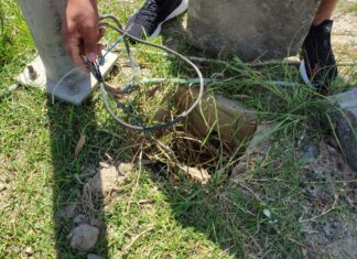 Furto de cabos de iluminação pública no bairro Itajuba