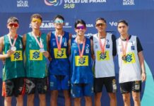 Dupla de Navegantes é campeã brasileira de vôlei de praia sub-17