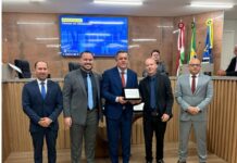 Deputado Naatz recebe título de Cidadão Honorário de Balneário Piçarras