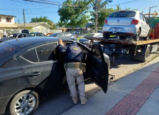PRF recupera na BR-101 veículos e objetos furtados de residências em Itajaí