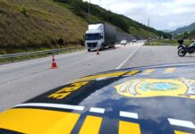 Motorista de caminhão morre em grave acidente na BR-101