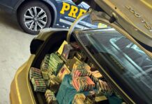 PRF intercepta carga ilegal de medicamentos e cigarros eletrônicos em Joinville