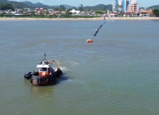 Megaobra de alargamento da faixa de areia da Praia Central começa hoje em Balneário Piçarras