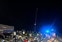 PRF intercepta 21 motociclistas que faziam rachas e “rolezinhos” na BR-101